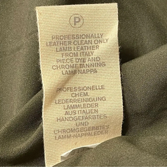 FOSSIL‎ NWOT Pleated Leather Mini Skirt - Picture 7 of 7